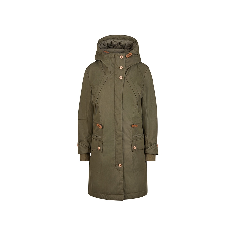 Brandit - Mayleene Parka mantel - Olivgrün